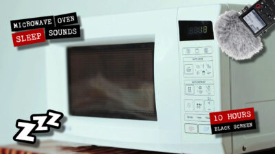 Microwave oven sounds