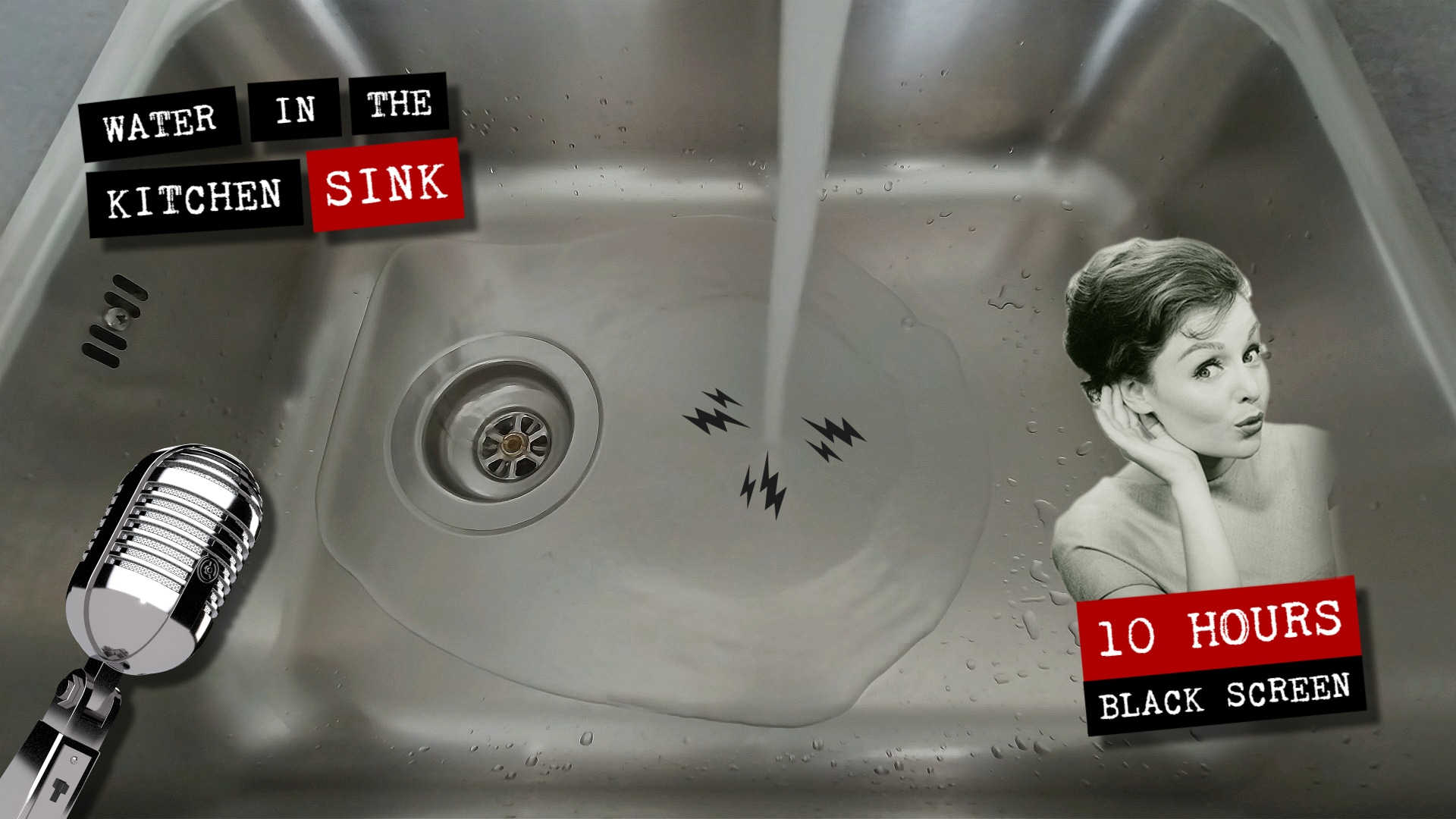 water dripping noise in kitchen sink